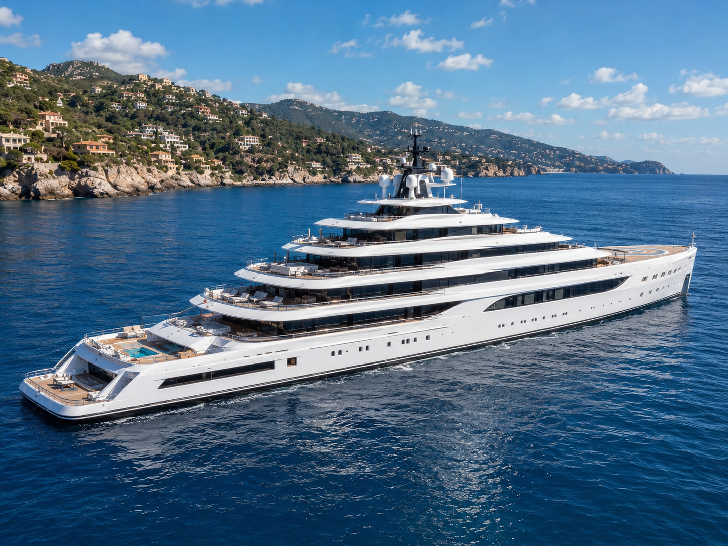 Megayacht — 60–100 m+